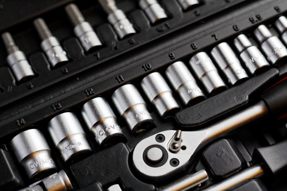 Wrench Sockets (stock photo)